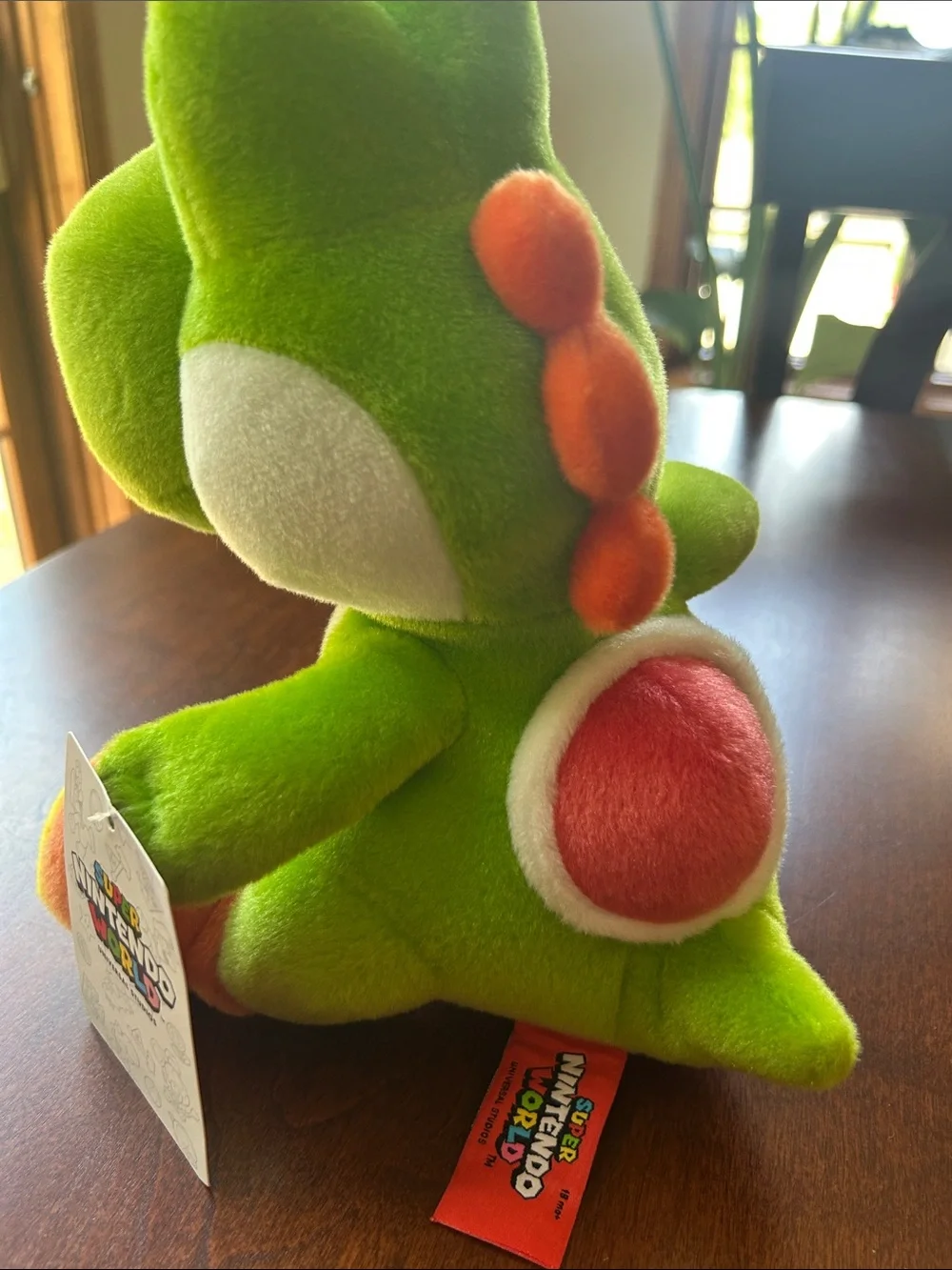Nintendo Green Yoshi Plush with Orange & Yellow Feet